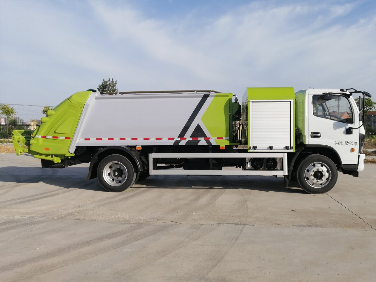 Dongfeng Electric Frozen Air Compression Garbage Truck