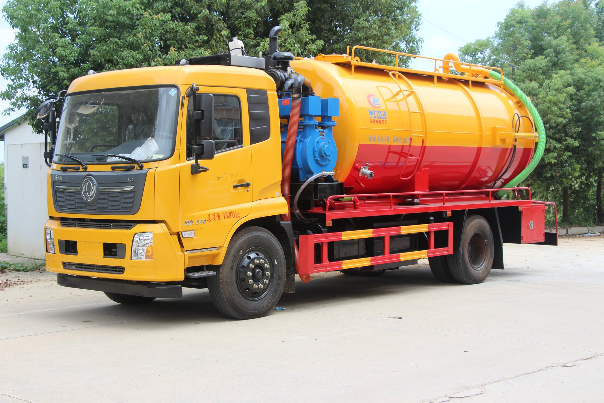 National Ⅵ Tianjin Water Truck & Sewage Suction Truck