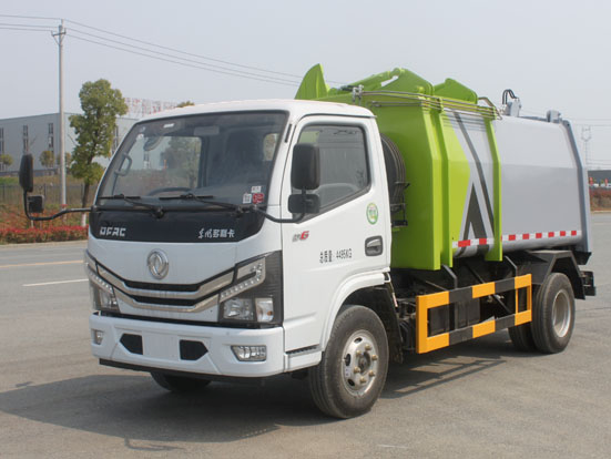 D6-Side Mount Garbage Truck & Trash Vehicles & Rubbish Cars
