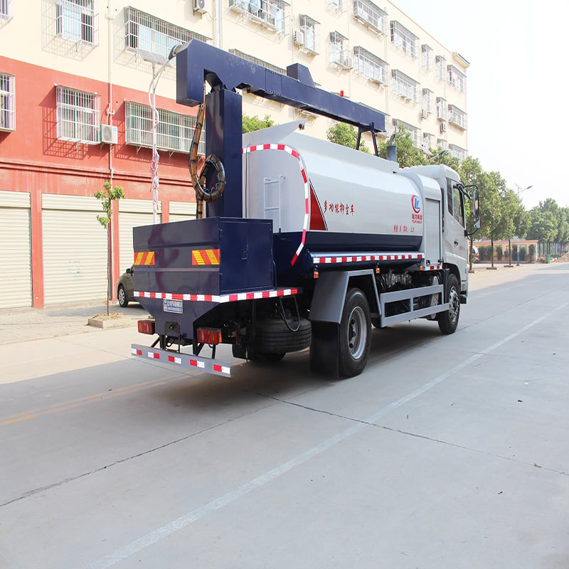 National VI Dongfeng Tianjinrailway Vacuum Truck